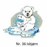 Børnekop med navn - Isbjørn